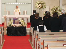 カトリック教会葬儀イメージ画像